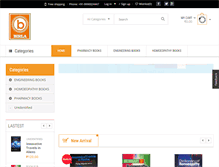 Tablet Screenshot of birlapublications.com